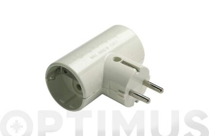 ADAPTADOR 10-16A CON TOMA TIERRA