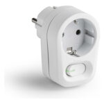 ADAPTADOR FRONTAL 1 TOMA C0N INTERRUPTOR BLANCO - 16A 250V