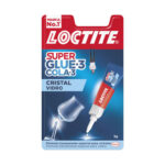 ADHESIVO INSTANTANEO SUPERGLUE-3 CRISTAL - 3 GR
