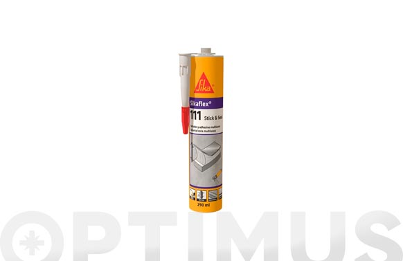 ADHESIVO MONTAJE SELLADOR SIKAFLEX 111 STICK & SEAL - 290 ML MARRON ADHESIVO MONTAJE SELLADOR SIKAFLEX 111 STICK & SEAL - Imagen 3