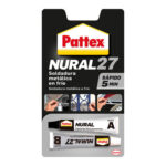 ADHESIVO NURAL 27 SOLDADURA METALICA EN FRIO RAPIDA - 22 ML