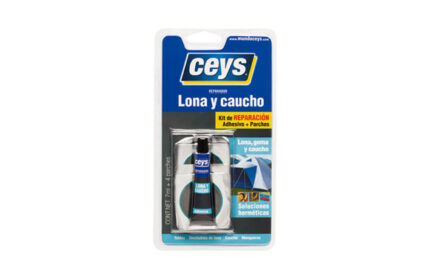 ADHESIVO REPARADOR LONA Y CAUCHO - 7 ML + 4 PARCHES