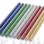 ADHESIVO TERMOFUSIBLE BARRA 10 UDS - Ø 7 MM SURTIDAS COLORES PURPURINA