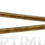 ADHESIVO TERMOFUSIBLE BARRA 12 UDS - Ø 11,5 X 95 MM PURPURINA ORO/PLATA