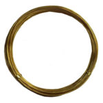 ALAMBRE ALUMINIO ROLLO ORO - 1,5 MM X 5 M