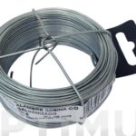 ALAMBRE GALVANIZADO CON DISPENSADOR - 50 M Nº 12 Ø 1,8 MM