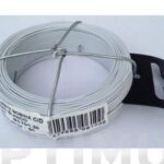 ALAMBRE PLASTIFICADO CON DISPENSADOR BLANCO