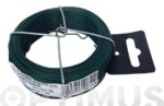 ALAMBRE PLASTIFICADO CON DISPENSADOR VERDE
