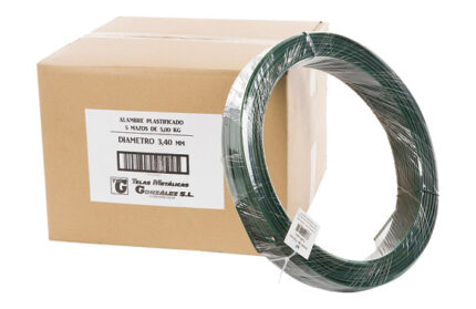 ALAMBRE PLASTIFICADO VERDE Ø 3,00 MM - 5 KG