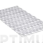 ALFOMBRA DE BAÑO 54X54 CM ANTIDESLIZANTE - CON VENTOSAS TRASLUCIDA