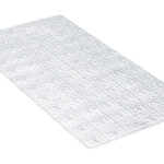 ALFOMBRA DE BAÑO 36X72 CM ANTIDESLIZANTE