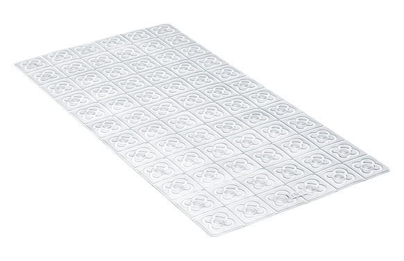 ALFOMBRA DE BAÑO 36X72 CM ANTIDESLIZANTE - BCN CON VENTOSAS TRANSLUCIDA ALFOMBRA DE BAÑO 36X72 CM ANTIDESLIZANTE - Imagen 1