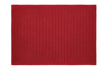 ALFOMBRA DE BAÑO 45X65 CM ALGODON - RIZO ROJO