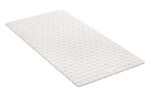 ALFOMBRA DE BAÑO 72X36 CM ANTIDESLIZANTE - DIAMOND SBS/CAUCHO BLANCO