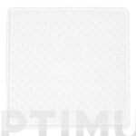 ALFOMBRA DE DUCHA 54X54 CM - CAUCHO NATURAL BLANCA