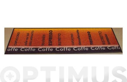 ALFOMBRA DOMESTICA 60X180 CM - CAFE-MARRON