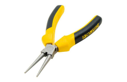 ALICATE BOCA REDONDA LARGA - 160 MM MANGO BICOMPONENTE