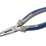 ALICATE BOCA SEMIREDONDA MANGO BIMATERIAL - 161 MM