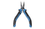 ALICATE MINI BOCA SEMI REDONDA CON CORTANTE - 4,5" MANGO BIMATERIA