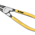 ALICATE PARA ARANDELAS INTERIORES PUNTA RECTA 180º - 180 MM J2 Ø 19 - 60 MM MANGO DE PVC