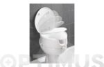 ALZADOR WC CON TAPA CON CAIDA AMORTIGUADA - 20 CM