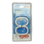 ANILLAS BARRA BAÑO 05 BLANCO - 12 UDS