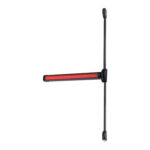ANTIPANICO SOBREPONER 2 PUNTOS FAST TOUCH 840MM - NEGRO/ROJO