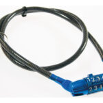 ANTIRROBO BICICLETA COMBINACION CABLE - 6X650MM COLORES SURTIDO