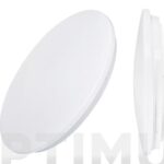 APLIQUE DE SUPERFICIE LED Ø38X6,6CM BLANCO - LUZ NEUTRA 1200LM 24W