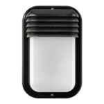 APLIQUE EXTERIOR VERTICAL NEGRO LED - E27 18W