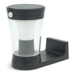 APLIQUE LED SOLAR HERCULES PARED 450 LM 4000K ​3 MODOS S-CREP. - HASTA 25M2 IP54 REGULABLE - 360º - S/MOV 6M