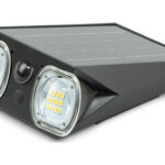 APLIQUE LED SOLAR MANTIS 800LM SENSOR CREP. 26H IP44 D/MOVIMIENTO - 4000K 60º BATERIA REEMP. 25M2