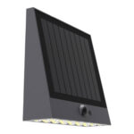APLIQUE SOLAR RAKSA 1000LM 4000K 5.2W NEGRO - IP54