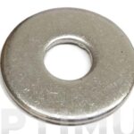 ARANDELA PLANA INOX 50 UNIDADES - M-3