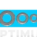 ARANDELA PLANA CINCADA 90 UNIDADES - M-4