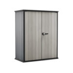 ARCON COBERTIZO EXTERIOR DE RESINA HIGHSTOREPLUS - 140 X 73,6 X 170,4 CM
