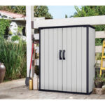 ARCON COBERTIZO EXTERIOR DE RESINA PREMIER ALTO 1700 L - 140 X 73,6 X 170 CM