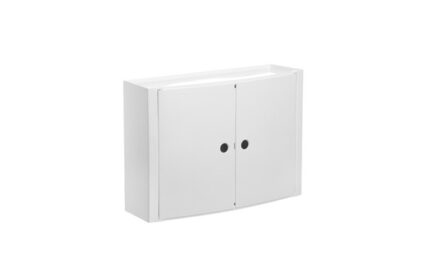 ARMARIO DE BAÑO HORIZONTAL BLANCO - 46 X 15,5 X 32 CM