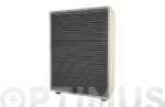 ARMARIO MODULO PERSIANA 2 ESTANTES GRIS - 91 X 62,5 X 35 CM