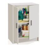 ARMARIO MULTIUSO BAJO BLANCO - 80 X 59 X 37 CM