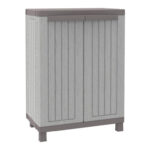 ARMARIO RESINA BAJO 2 PUERTAS - C-WOOD 68X39X91,5CM