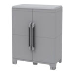 ARMARIO RESINA MODULAR 1 ESTANTE GRIS - TRANSFORMING 2 102 X 78 X 44 CM