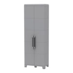ARMARIO RESINA MODULAR 4 ESTANTES GRIS - TRANSFORMING 5 226 X 78 X 44 CM