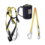 ARNES STEELSAFE-2 + CINTA ABSORBEDOR + 2 MOSQUETONES - DORSAL/FRONTAL