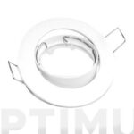 ARO CIRCULAR BASCULANTE - BLANCO GU10