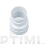 ARO REDUCTOR TUBO EXTRACCION PVC BP - Ø125 MM A 100 MM