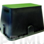 ARQUETA RECTANGULAR PARA 2 ELECTROVALVULAS - H 30X A 27 X F 40 CM.