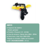 ASPERSOR CABEZAL IMPACTO REGULABLE 360º - 12M ABS