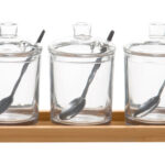 AZUCARERO TRIPLE BASE MADERA - SET 3U