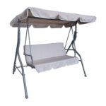 BALANCIN ACERO 3 PLAZAS BLISS - GRIS